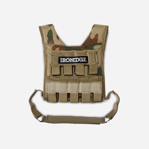 IronEdge 20kg Power Vest Camo Front