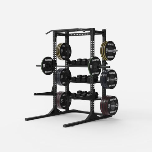 Assault Rack Pro Short with Shelving