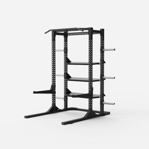 Assault Rack Pro Short with Shelving
