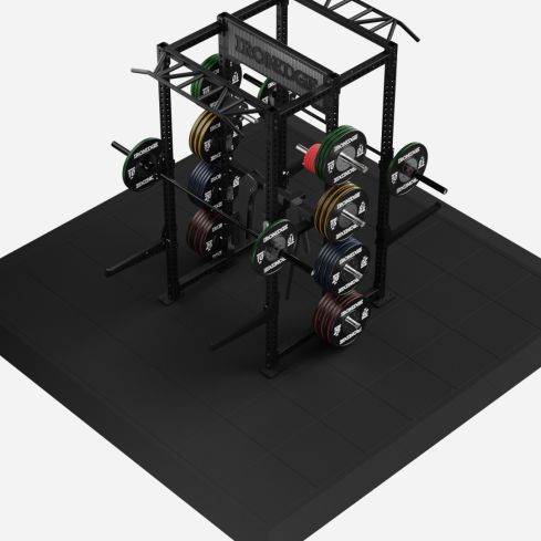 Iron Cage Compact Double with Wide Platform