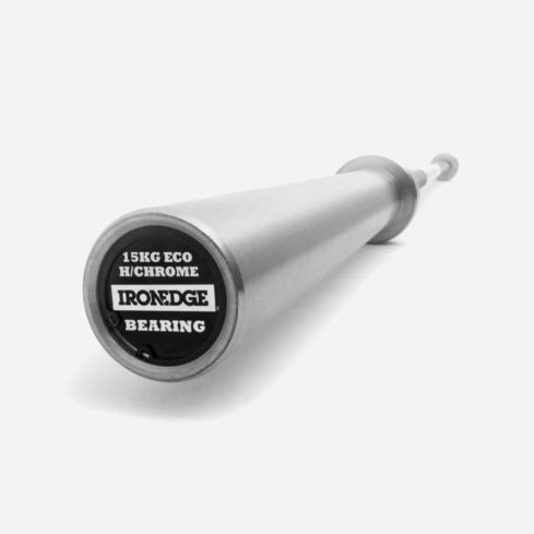 15kg Hard Chrome Eco Barbell with Bearing Sleeve 
