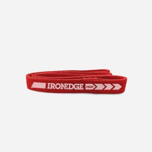 IronEdge X Heavy 41inch Fabric Power Band Red