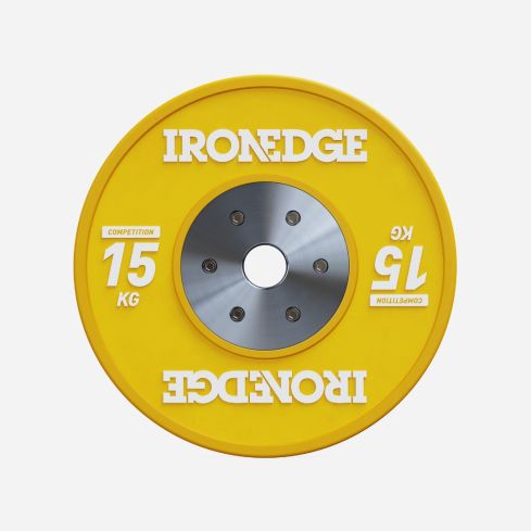 Iron Edge Competition bumper Plate 15kg