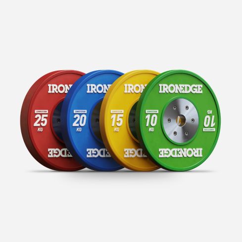Iron Edge Competition Bumper Plate set 140kg