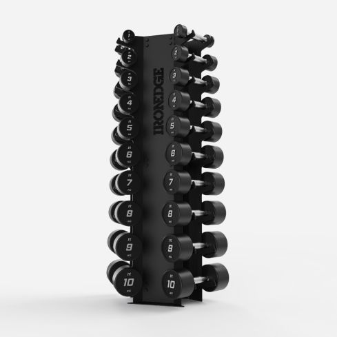 1kg-10kg Elite Dumbbell Set with Rack