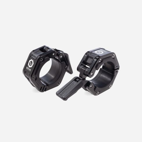 IronEdge Lock-Jaw Flex Barbell Collars pair