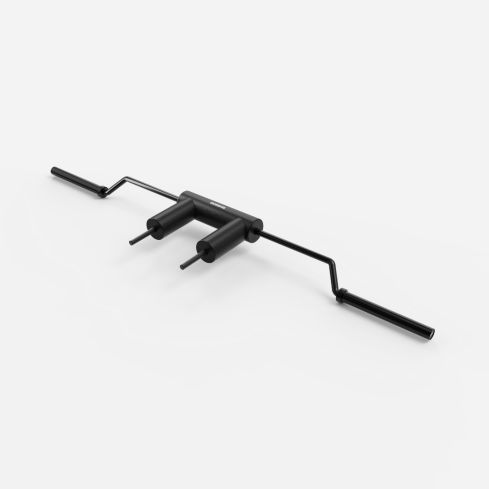 Iron Edge Safety Squat Bar Black