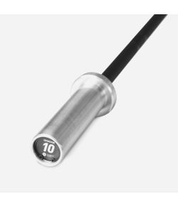 IronEdge 10kg Technique Barbell with Black bar