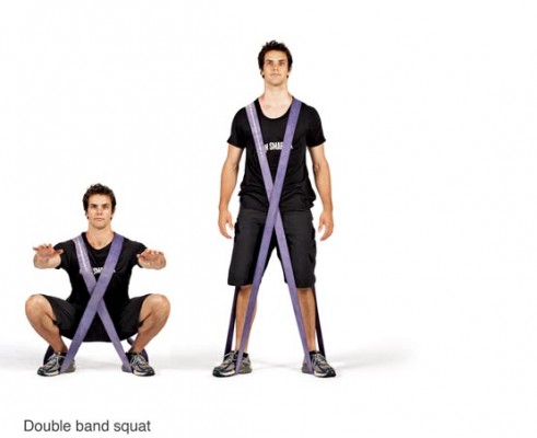 Power Band Squat