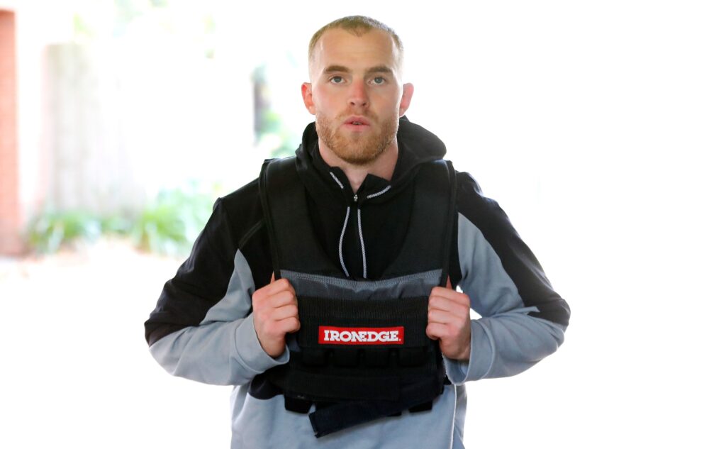 Weight vest for home workout